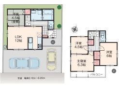 図面と現況が異なる場合は現況を優先させていただきます。
