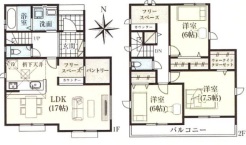 3号棟 図面と現況が異なる場合は現況を優先させていただきます。
