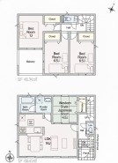 2号棟 図面と現況が異なる場合は現況を優先させていただきます。
