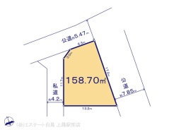 5号地 図面と異なる場合は現況を優先
