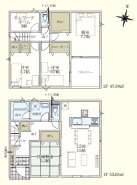 2号棟 図面と現況が異なる場合は現況を優先させていただきます。
