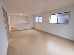 開放感と採光にこだわったＬＤＫ。
