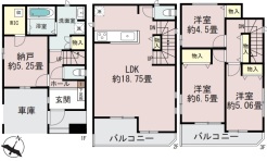 図面と現況が異なる場合は現況を優先させていただきます。
