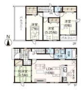 1号棟 図面と現況が異なる場合は現況を優先させていただきます。

