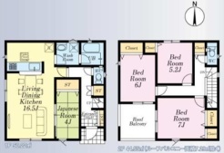 図面と現況が異なる場合は現況を優先させていただきます。
