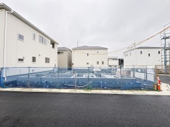 4号棟 今なら建築中の住まいをご覧いただけます。構造体の質問もお気軽に。
