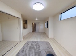 5号棟 開放感と採光にこだわった、１７.５帖のＬＤＫ。
