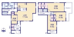 図面と現況が異なる場合は現況を優先させていただきます。
