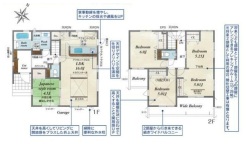 3号棟 図面と現況が異なる場合は現況を優先させていただきます。
