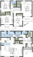 図面と現況が異なる場合は現況を優先させていただきます。
