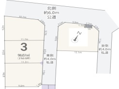 図面と現況が異なる場合は現況を優先させていただきます。
