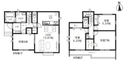 図面と現況が異なる場合は現況を優先させていただきます。

