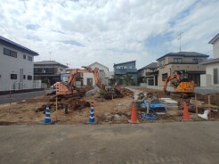 基礎から完成済みの住まいまで、各工程をご確認いただけます。