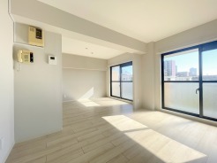 南側に大きな窓を配置、明るいリビングが出来ました。
