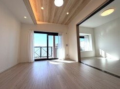 家族団らんの時間も増えそうな、くつろぎのＬＤＫ。
