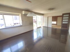 南側に大きな窓を配置、明るいリビングが出来ました。
