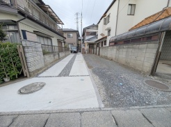 奥まった敷地延長ならでは。視線は少なく、自分のプライベートな空間を楽しめます。
