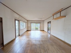 開放感と採光にこだわった、25帖のＬＤＫ。
