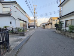 道路は６ｍになると駐車の際の停めやすさがかなり違ってきます。
