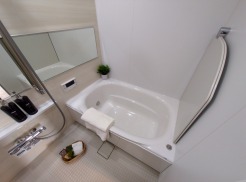 お風呂で一日の疲れが取れますように。
