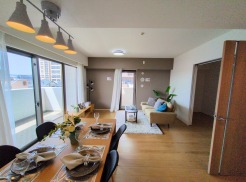 開放的なこの空間がお客様をお出迎えします。
