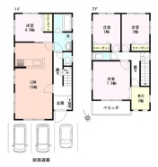図面と現況が異なる場合は現況を優先させていただきます。
