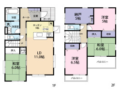 図面と現況が異なる場合は現況を優先させていただきます。
