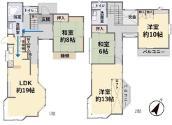 図面と現況が異なる場合は現況を優先させていただきます。
