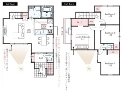 図面と現況が異なる場合は現況を優先させていただきます。
