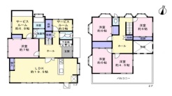 図面と現況が異なる場合は現況を優先させていただきます。
