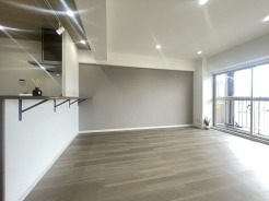 家族団らんの時間も増えそうな、くつろぎのＬＤＫ。
