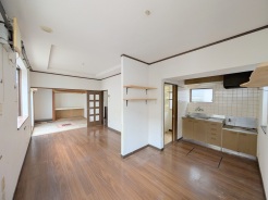 家族団らんの時間も増えそうな、くつろぎのＬＤＫ。
