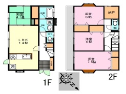 図面と現況が異なる場合は現況を優先させていただきます。
