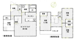 図面と現況が異なる場合は現況を優先させていただきます。
