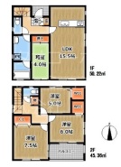 図面と現況が異なる場合は現況を優先させていただきます。
