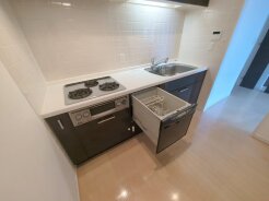 食器洗乾燥機付き、忙しい生活をサポートします。
