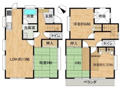 図面と現況が異なる場合は現況を優先させていただきます。

