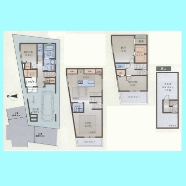 さいたま市浦和区神明2丁目　全2棟