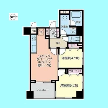 ルピナス王子駅前　４階