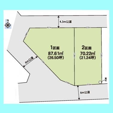 さいたま市南区大谷口17期　全2区画