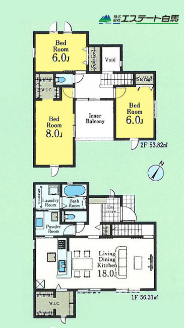 東村山市久米川町3丁目第2全9棟　新築戸建