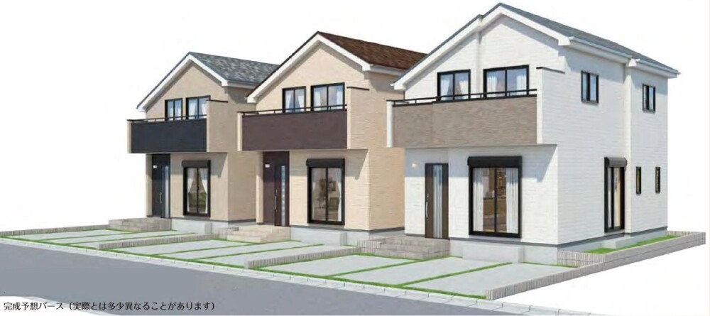 小平市津田町1丁目全3棟　新築戸建