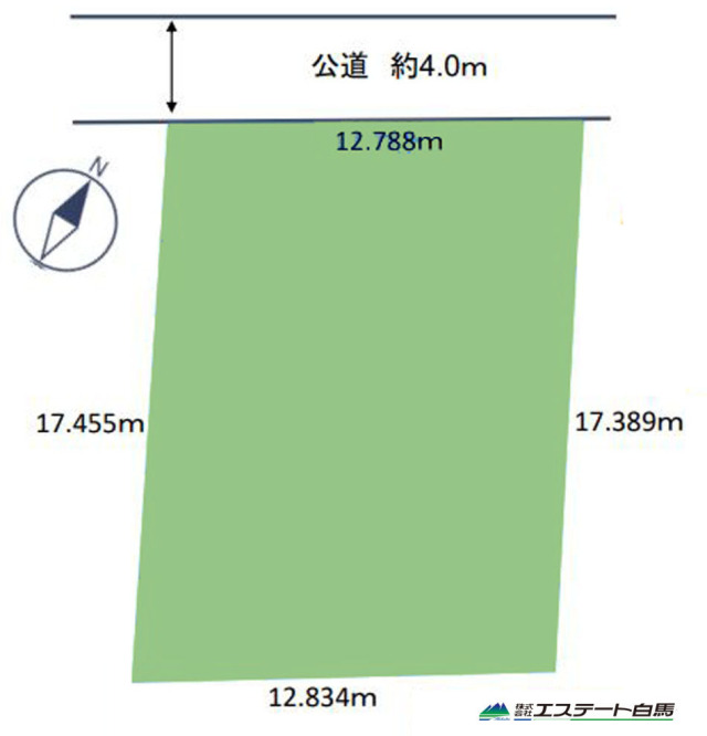 狭山市鵜ノ木全1区画　売地