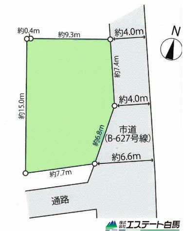 狭山市北入曽全1区画　売地