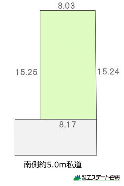 小平市上水新町5期全1区画　売地