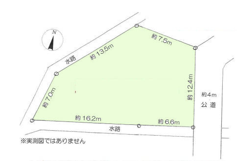 狭山市根岸1丁目全1区画　売地