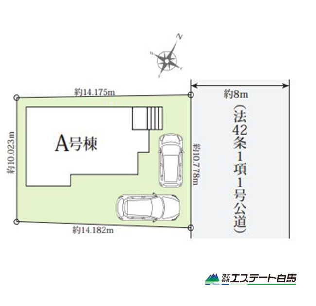 狭山市水野全1棟　新築戸建