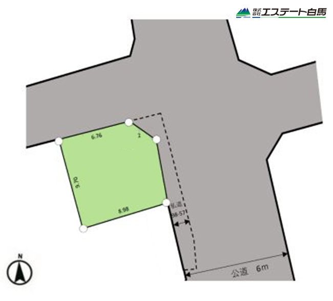 小平市栄町1丁目全1区画　売地