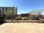 都会の空の下、緑に癒される寛ぎのひととき
