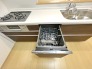 省エネ ・ 衛生的な食器洗乾燥機付。
